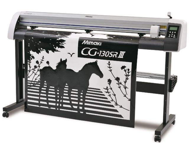 

Плоттер режущий Mimaki CG-130SRIII 54" (1370 мм, A0+), 70 см/с, оптический датчик, подставка в комп-те, CG-130SRIII