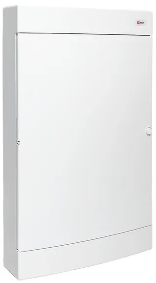

Щит слаботочный EKF ux-4m-nw-xl пластиковый "Unix" белая дверь 4 габарит увеличенный 651x396x112 IP40, ux-4m-nw-xl
