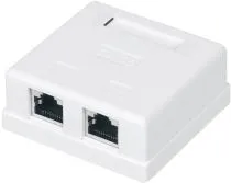 Cabcoil CC-RJ45-C6-SH-WH-2