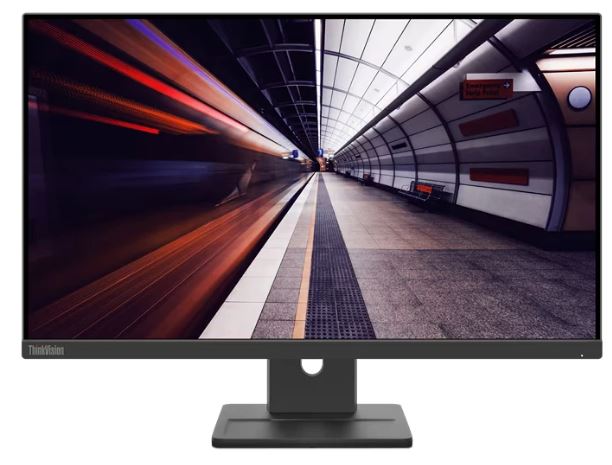 

Монитор 23,8" Lenovo ThinkVision E24-30 63EDXAR2CB 1920x1080 WLED, 16:9, IPS, 250cd, 1300:1, 3M:1, 4ms, 178/178, VGA, HDMI, DP, 100Hz, Speakers, Tilt,, ThinkVision E24-30