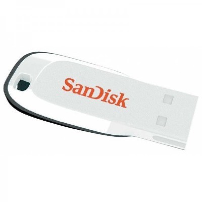 

Накопитель USB 2.0 16GB SanDisk Cruzer Blade SDCZ50C-016G-B35W белый, Cruzer Blade