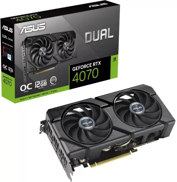 ASUS GeForce RTX 4070 (DUAL-RTX4070-O12G-EVO)