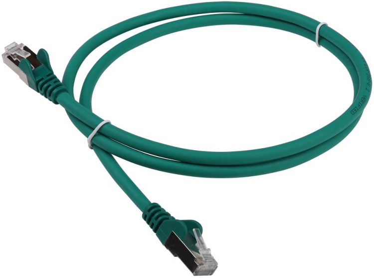 

Кабель патч-корд F/UTP 6 кат. 1м. Lanmaster LAN-PC45/S6-1.0-GN RJ45 - RJ45, 4 пары, зеленый, LSZH, LAN-PC45/S6-1.0-GN