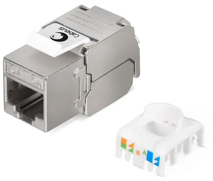 Cabeus KJ-RJ45-Cat.6A-SH-180-Toolless