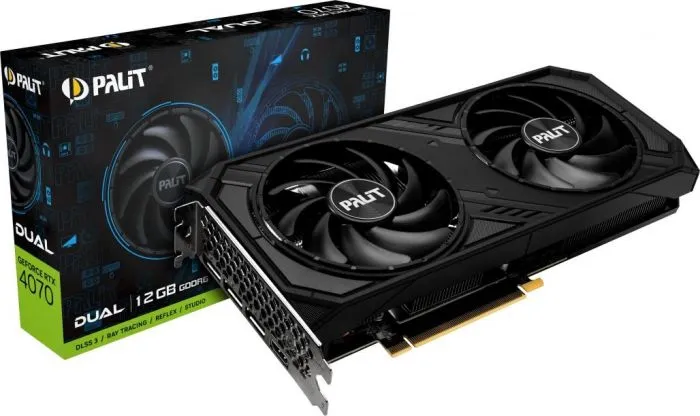 фото Palit GeForce RTX 4070 DUAL (NED4070019K9-1048D)