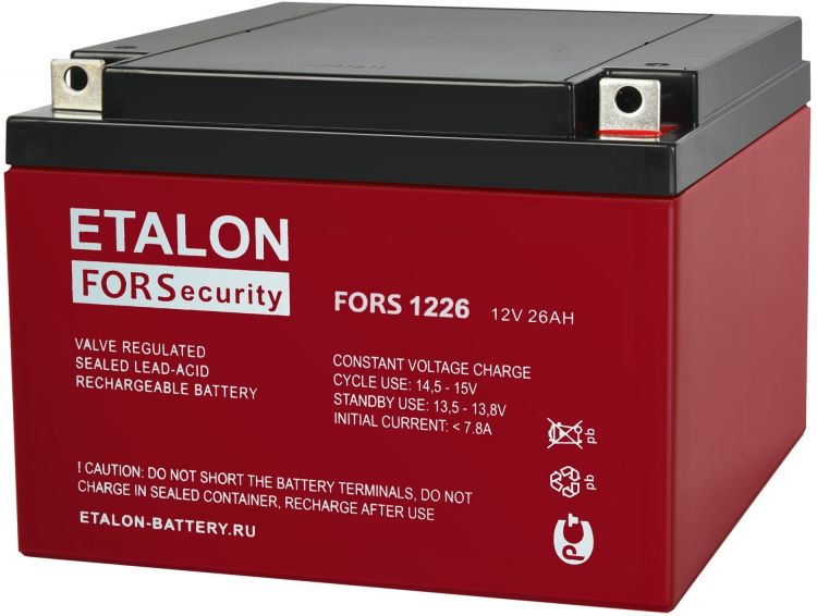 Аккумулятор ETALON FORS 1226 12В 26Ач