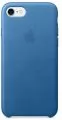 Apple iPhone 7 Leather Case - Sea Blue