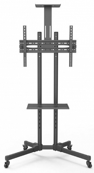 

Стойка мобильная Wize M55 для дисплеев 32”– 65”, VESA до 600x400 мм, высота 180 см, черная, M55