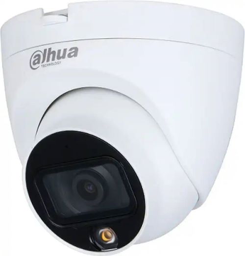Видеокамера Dahua DH-HAC-HDW1209TLQP-LED-0280BS2 ан-вая HD-CVI HD-TVI цв. корп.:белый ip камера falcon eye 2 8 2 8мм hd cvi hd tvi цв корп белый