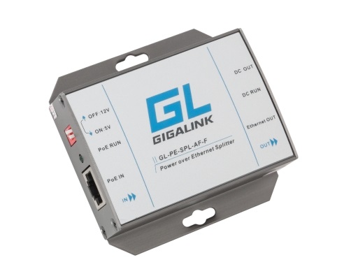 Адаптер PoE GIGALINK GL-PE-SPL-AF-G - фото 1