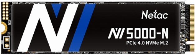 Накопитель SSD M.2 2280 Netac NT01NV5000N-1T0-E4X NV5000 1TB PCIe Gen4 *4 NVMe 1.4 4800/4600MB/s IOPS 400K/530K MTBF 2M 640 TBW