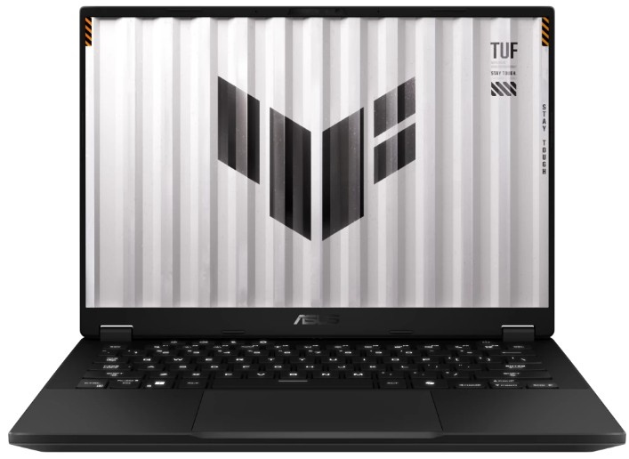 

Ноутбук ASUS TUF Gaming A14 FA401UU-RG013 90NR0JD1-M001E0 Ryzen 7 8845HS/16GB/512GB SSD/GeForce RTX 4050 6GB/14" IPS/WiFi/BT/cam/noOS/grey, TUF Gaming A14 FA401UU-RG013