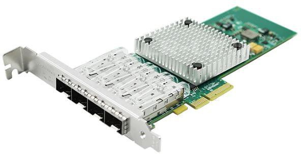 

Сетевой адаптер LR-LINK LREC9714HF-4SFP Intel I350 4xSFP 1000Mbps PCIe v2.1 x4, LREC9714HF-4SFP