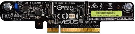 Корзина ASUS NVMe ASUS 2 NVME UPGRADE KIT with 850mm cable(for RS720-E9, RS700-E9, RS700A-E9) Note: One PCIe x 16 slot will be occupied