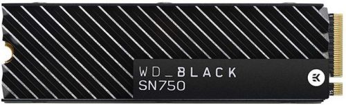 Накопитель SSD M.2 2280 Western Digital WDS500G3XHC Black SN750 NVMe 500GB 3D TLC NAND 3430/2600MB/s 420K/380K IOPS MTBF 1.75M