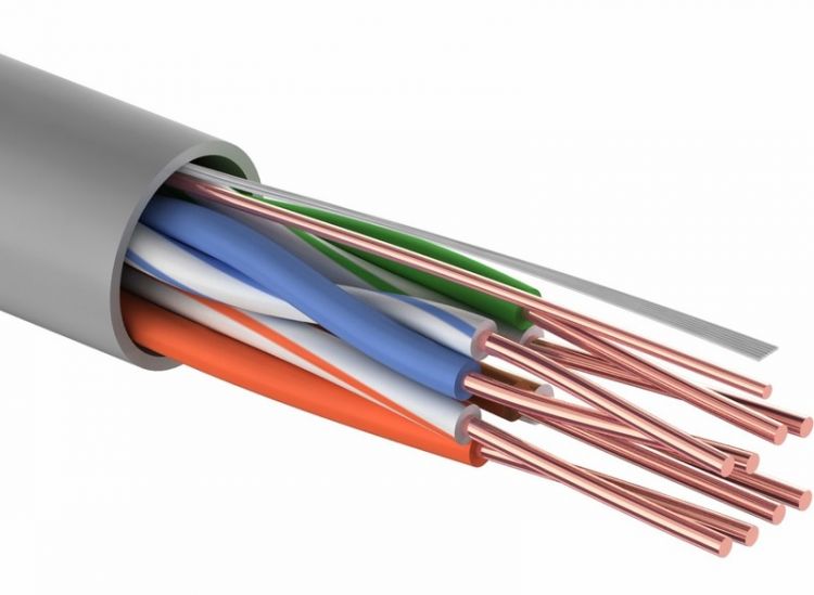 

Кабель витая пара U/UTP 5e кат. 4 пары PROconnect 01-0043-2 24AWG(0.48 мм), омедненный алюминий (CCA), одножильный (solid), внутренний, PVC, серый, уп, 01-0043-2