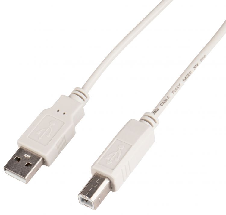 

Кабель интерфейсный Buro USB-A-B-1.5C USB A(m)/USB B(m), 1.5м, серый (1478139), USB-A-B-1.5C