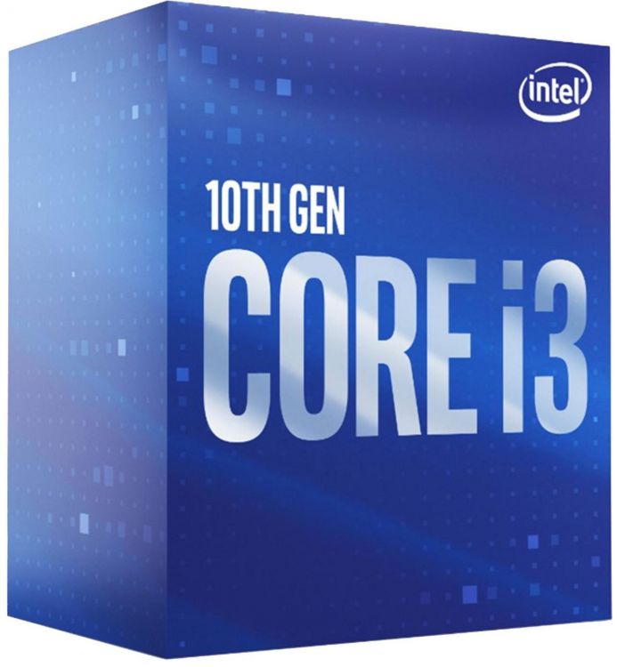 Процессор Intel Core i3-10100 BX8070110100 Comet Lake 4C/8T 3.6-4.3GHz (LGA1200, DMI 8GT/s, L3 6MB, UHD 630 1.1GHz, 14nm, 65W) Box