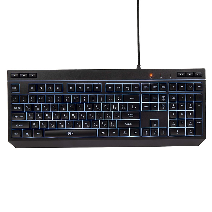 

Клавиатура HIPER GKEY-1100 Dignity игровая, GKEY-1100 Dignity