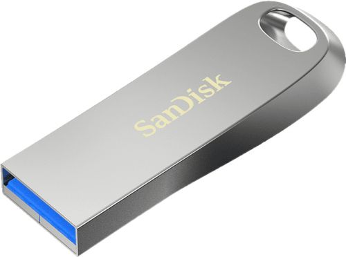 Накопитель USB 3.1 SanDisk Ultra Luxe SDCZ74-512G-G46 512GB, Type-C, серебристый