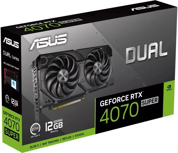 ASUS GeForce RTX 4070 SUPER EVO (DUAL-RTX4070S-12G-EVO)