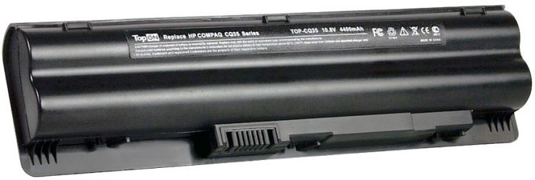 

Аккумулятор для ноутбука HP TopOn TOP-DV3T для моделей Pavilion dv3, Compaq Presario CQ35, CQ36 11.1V 4400mAh 49Wh. PN: HSTNN-LB94, NU089AA, TOP-DV3T