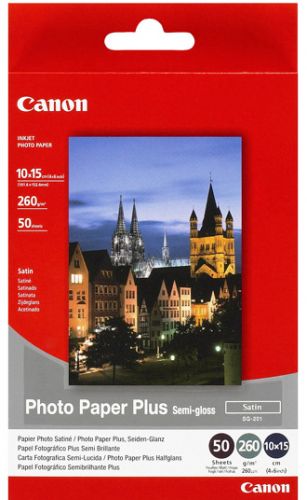 Бумага Canon SG-201 10x15 1686B015 полуглянцевая 260г/м2,50 л