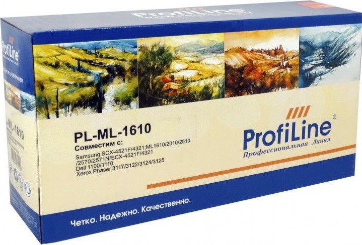 

Картридж ProfiLine PL_ML-1610D3 для Samsung ML-1610/ML-2010/ML-2010R/ML-2015/ML-2510/Xerox Phaser 3117/3122/DELL 1100/1110 3000 копий, PL_ML-1610D3