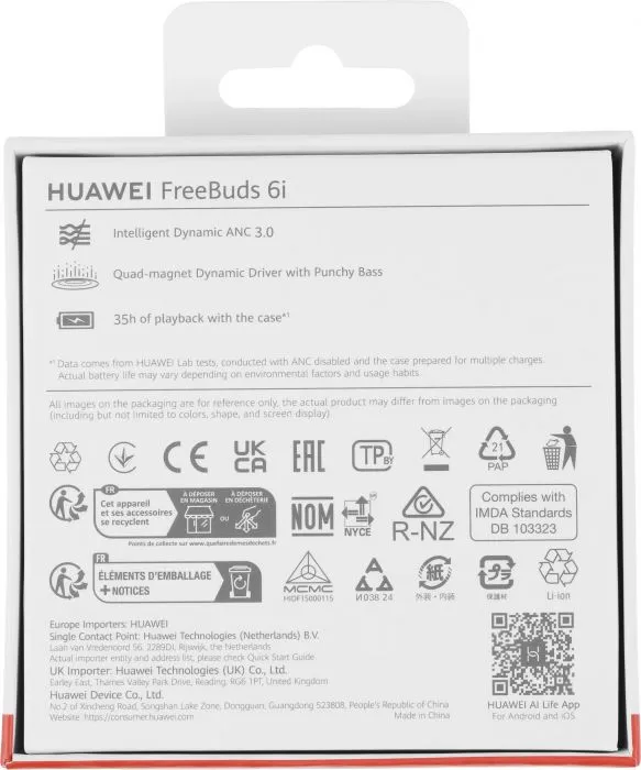 Huawei FreeBuds 6i Orca-T100