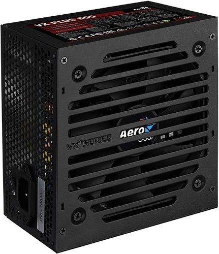 Блок питания ATX AeroCool VX Plus 800 4713105962819 800W, APFC, вентилятор 120x120мм