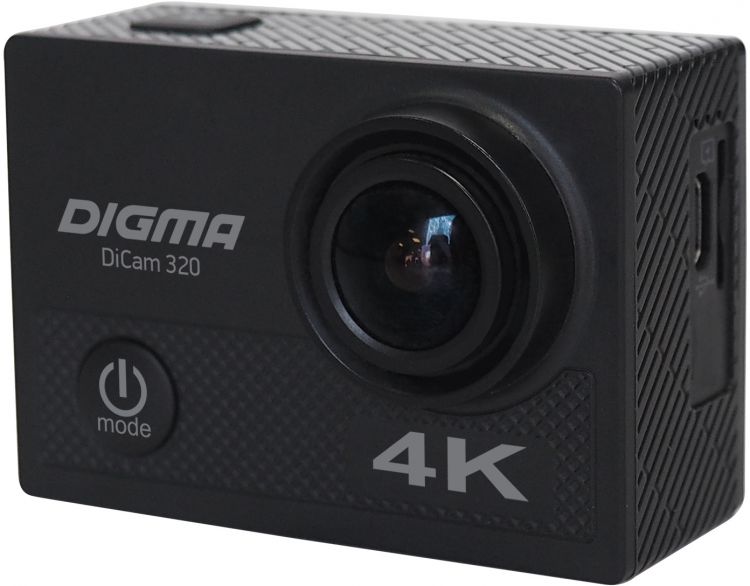 

Экшн-камера Digma DiCam 320 DC320 черная, DiCam 320