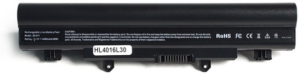 

Аккумулятор для ноутбука Acer OEM E5-571 TravelMate P246, Aspire E5-411, V3-472, Extensa 2509 Series. 11.1V 4400mAh PN: AL14A32, KT.00603.008, E5-571