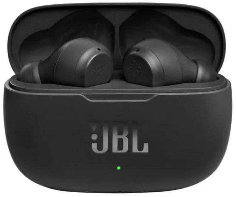 

Наушники беспроводные JBL WAVE 200 JBLW200TWSBLKIN черный, WAVE 200