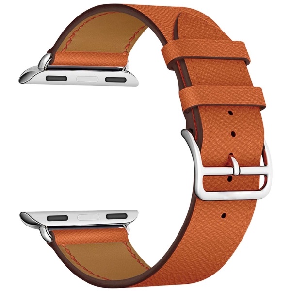 

Ремешок на руку Lyambda MINTAKA LWA-02-40-OR кожаный для Apple Watch 38/40 mm orange, MINTAKA