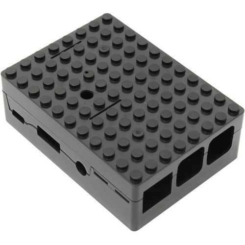 Корпус ACD RA182 black ABS Plastic Building Block case for Raspberry Pi 3 B
