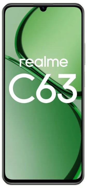 Смартфон Realme Realme C63 8/256GB RMX3939 (8+256) GREEN зеленый