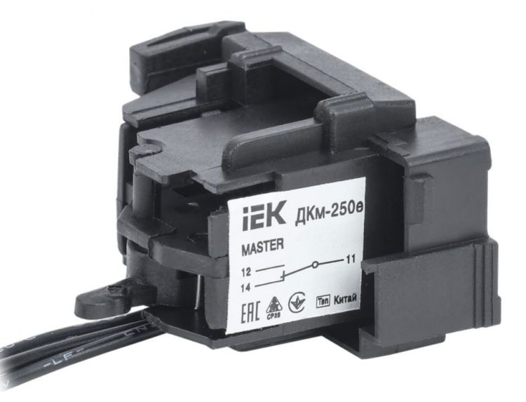 

Контакт дополнительный IEK SVA31D-DK-1-02 ДКм-250е (ДКм-35) MASTER эл. р., SVA31D-DK-1-02