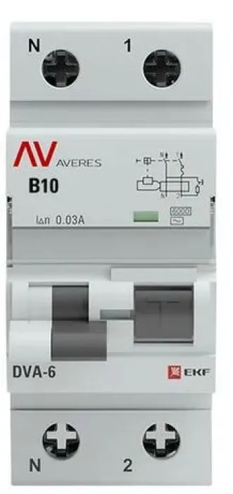 фото EKF rcbo6-1pn-10B-30-ac-av