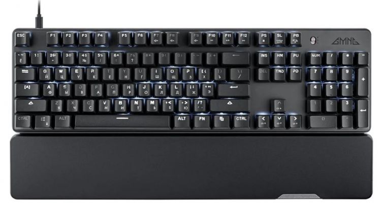 Клавиатура GMNG GG-KB785XW 1901105 механическая, черная/серая, USB/BT/Radio, Multimedia, for gamer, Touch, LED, 104 кл, 1.8м