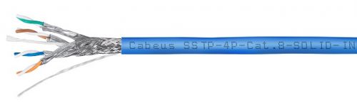 

Кабель витая пара S/FTP 8 кат. 4 пары Cabeus SSTP-4P-Cat.8-SOLID-IN-LSZH-BL-100, SSTP-4P-Cat.8-SOLID-IN-LSZH-BL-100