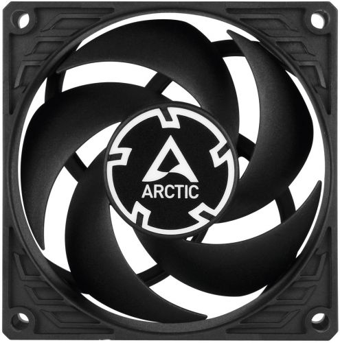 Вентилятор для корпуса ARCTIC P8 Silent ACFAN00152A 80x80x25mm, 1600rpm, 15.6 CFM, 3-pin, black/blac