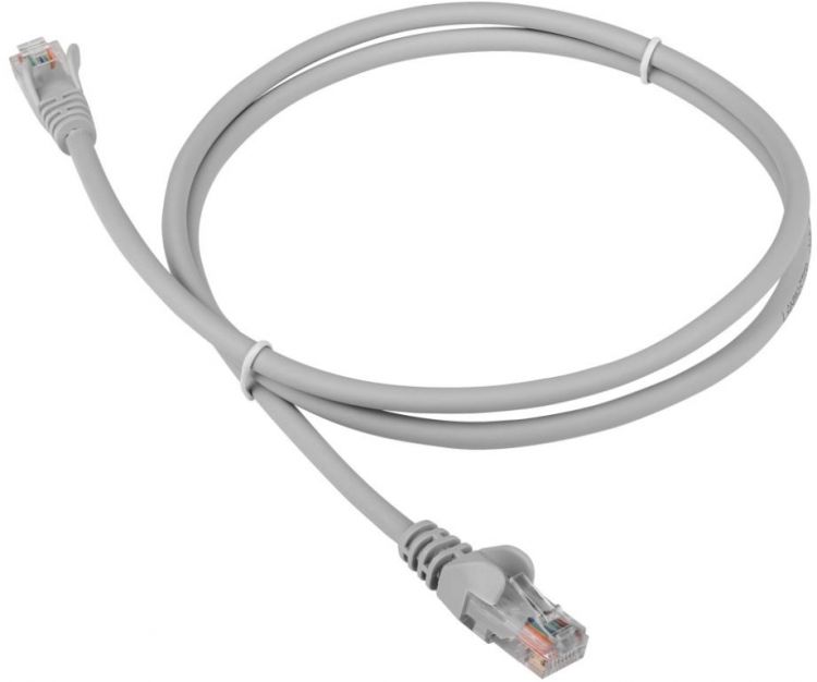 

Кабель патч-корд U/UTP 5e кат. 5м. Lanmaster LAN-PC45/U5E-5.0-GY RJ45 - RJ45, 4 пары, серый, LSZH, LAN-PC45/U5E-5.0-GY