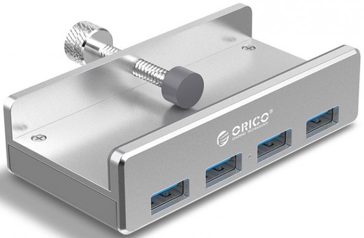 

Концентратор USB 3.0 Orico ORICO-MH4PU-SV-BP-RU 4*USB 3.0 Type-A, вход USB 3.0 Type-A, серебристый, ORICO-MH4PU-SV-BP-RU