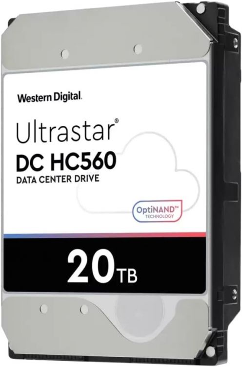 

Жесткий диск 20TB SAS 12Gb/s Western Digital WUH722020BL5204 Ultrastar DC HC560 3.5" 7200rpm 512MB 512e/4Kn (0F38652), WUH722020BL5204