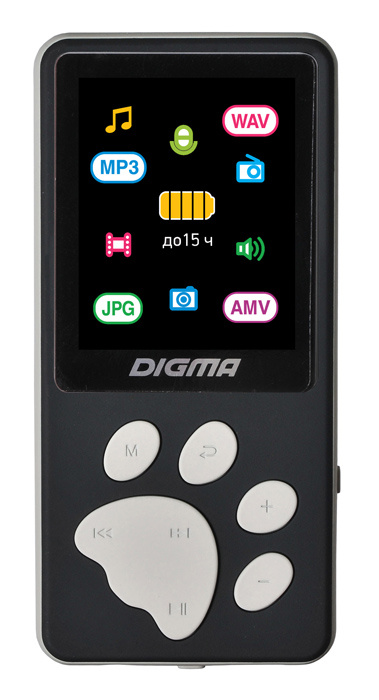 Плеер Digma S4BG Hi-Fi Flash/8GB/1.8