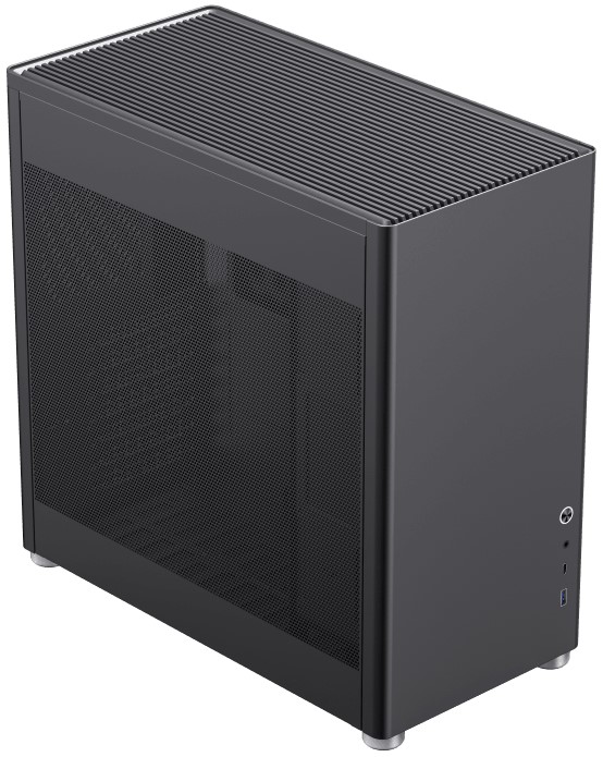 

Корпус ATX GameMax MeshBox Black без блока питания, черный, USB3.0+Type-C, Combo Audio, MeshBox Black