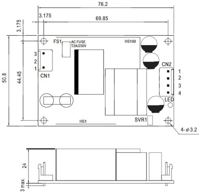 фото Mean Well EPS-45S-12