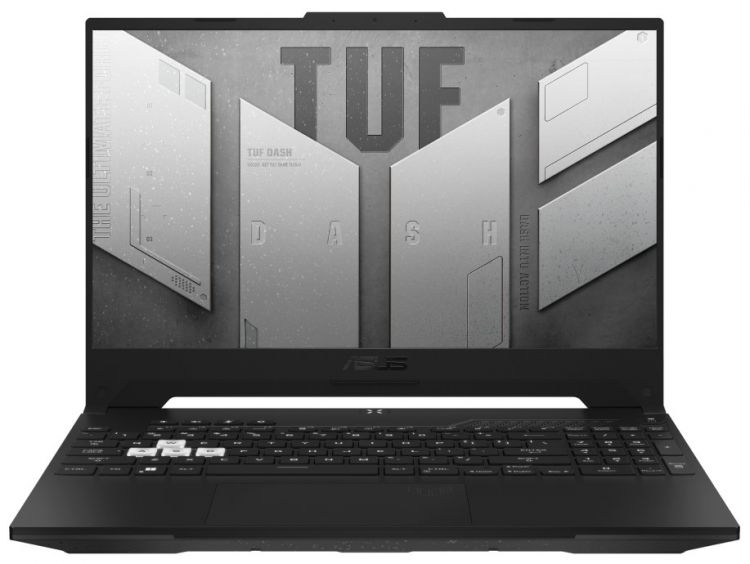 

Ноутбук ASUS TUF Dash F15 FX517ZM-HN073 90NR09Q3-M00FU0 i7-12650H/16GB/1TB SSD/RTX 3060 6GB/15.6" FHD IPS 144Hz/WiFI/BT/cam/DOS/черный, TUF Dash F15 FX517ZM-HN073