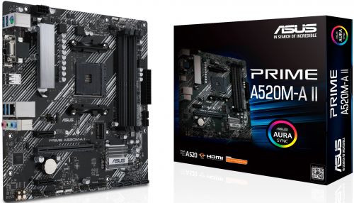 Материнская плата mATX ASUS PRIME A520M-A II