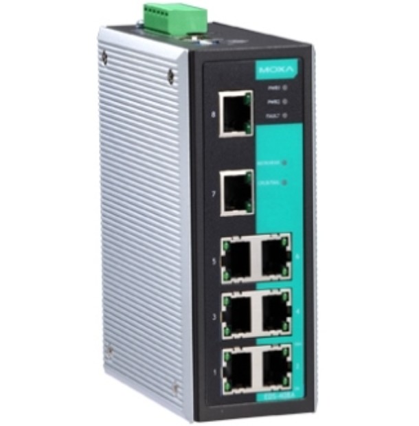 

Коммутатор управляемый MOXA EDS-408A-EIP-T 8x10/100BaseT(X) ports, Ethernet IP enabled, EDS-408A-EIP-T